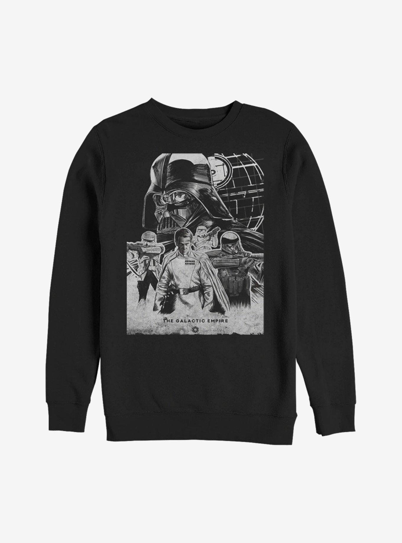 Star Wars Empire Military Sweatshirt, BLACK, hi-res