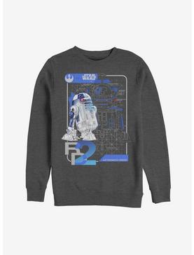 Star Wars R2-D2 Schematics Sweatshirt, , hi-res