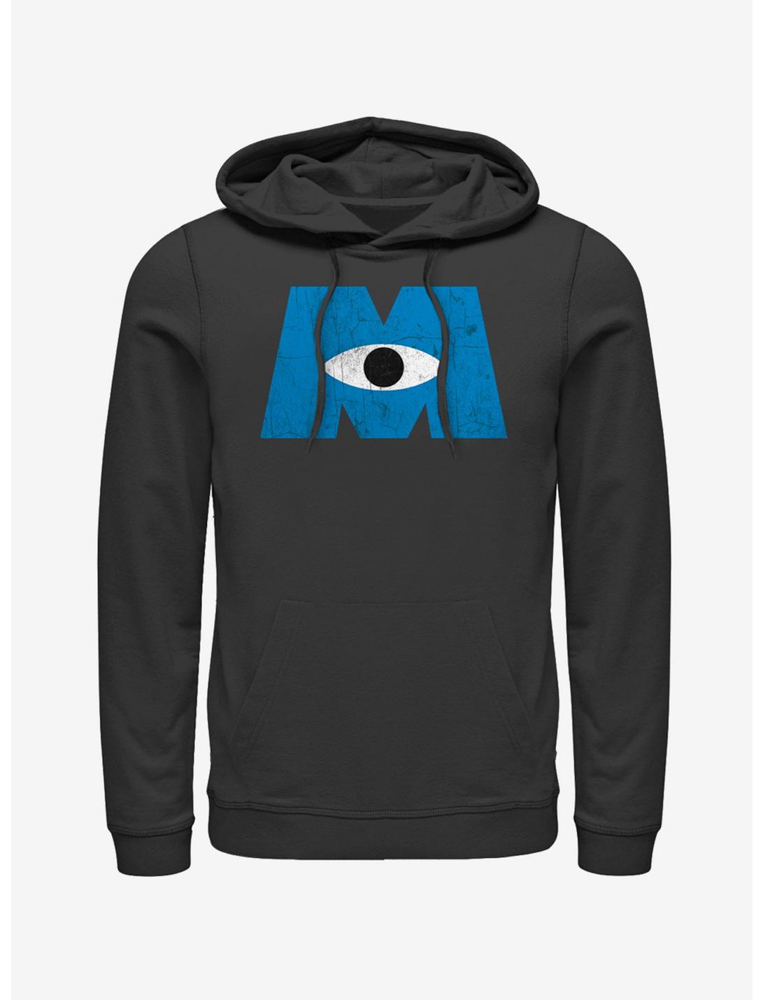Monsters Inc. Eye Logo Hoodie, BLACK, hi-res