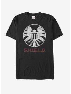 Plus Size Marvel Agents of SHIELD Distressed Logo T-Shirt, , hi-res
