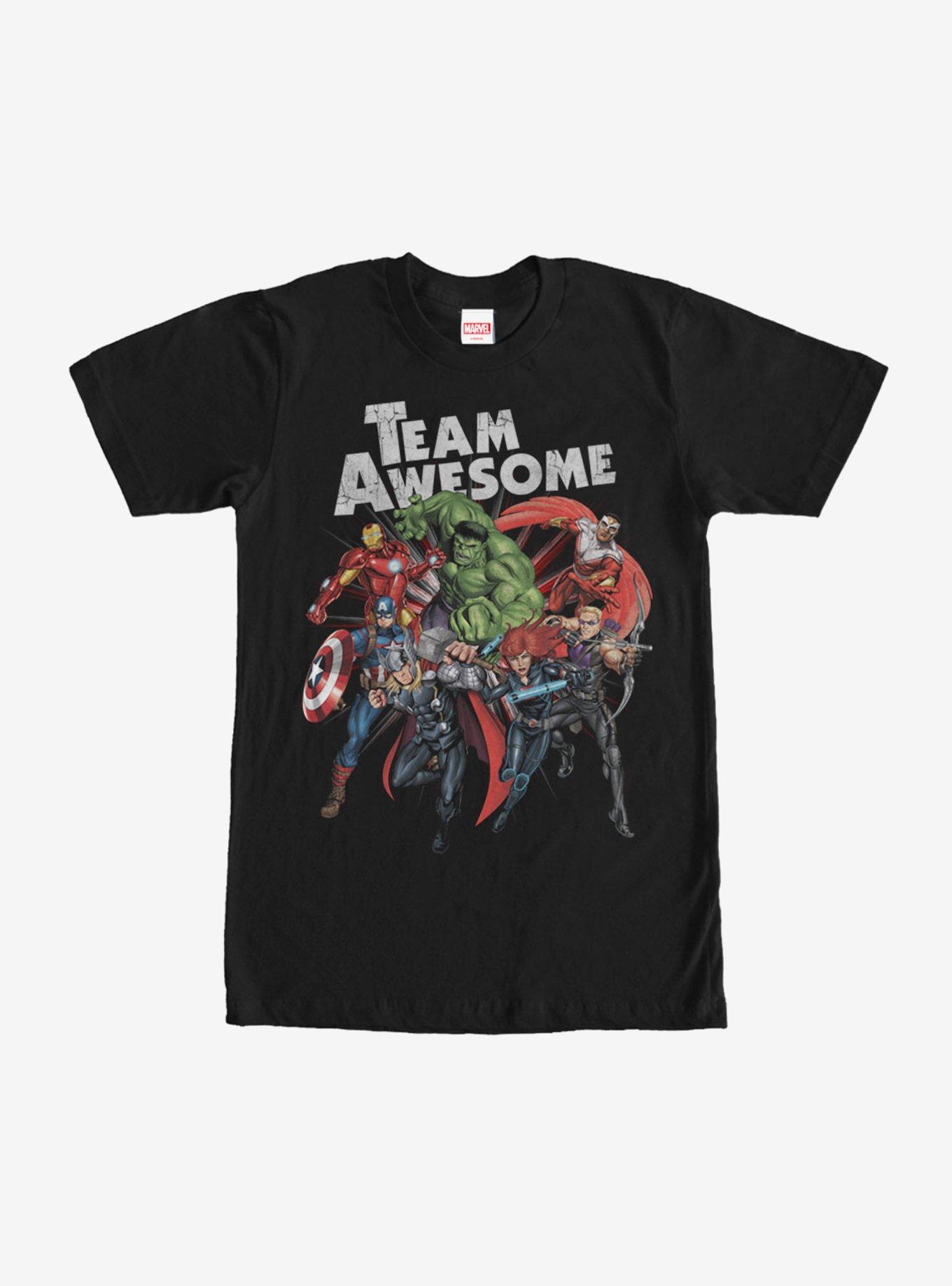 Marvel Avengers Team Awesome T-Shirt, , hi-res