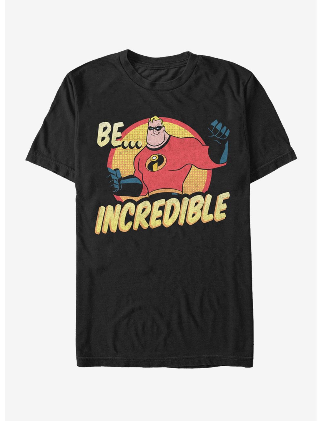 Disney Pixar The Incredibles Be Incredible T-Shirt, BLACK, hi-res