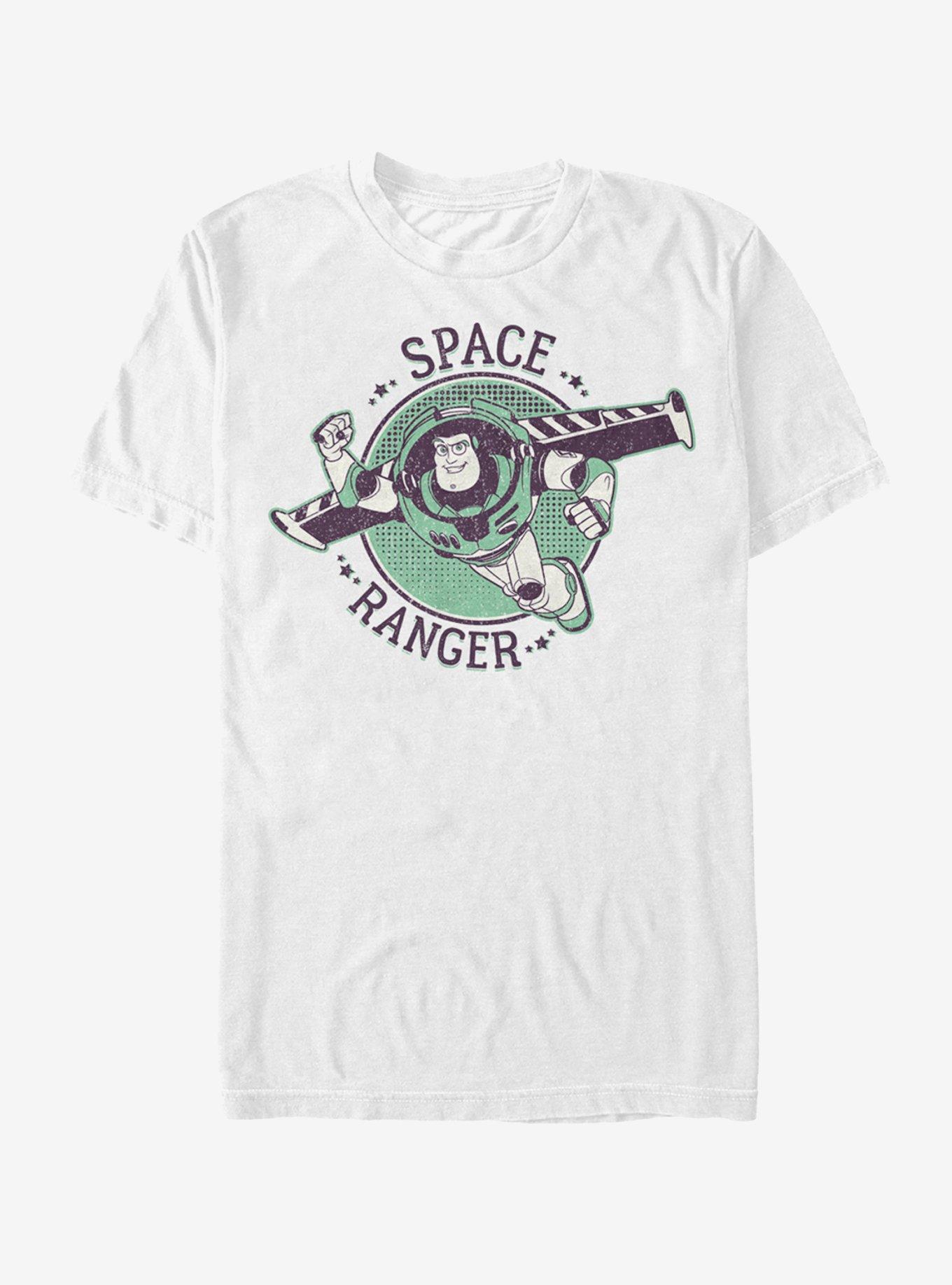 Toy Story Buzz Lightyear Space Ranger T-Shirt, WHITE, hi-res