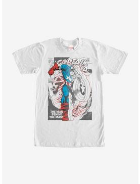 Marvel Captain America Behind the Mask T-Shirt, , hi-res