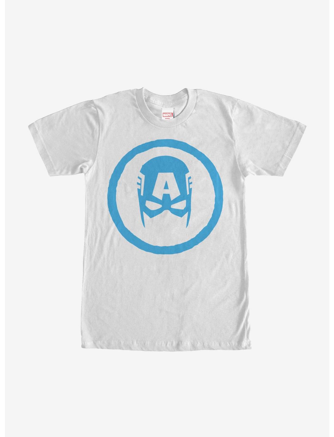 Marvel Captain America Mask T-Shirt, WHITE, hi-res