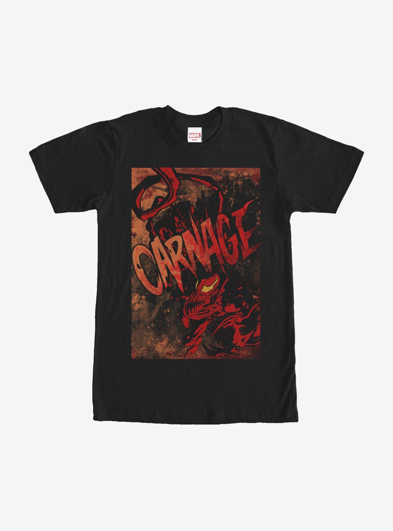 Marvel Carnage Villain T-Shirt, BLACK, hi-res