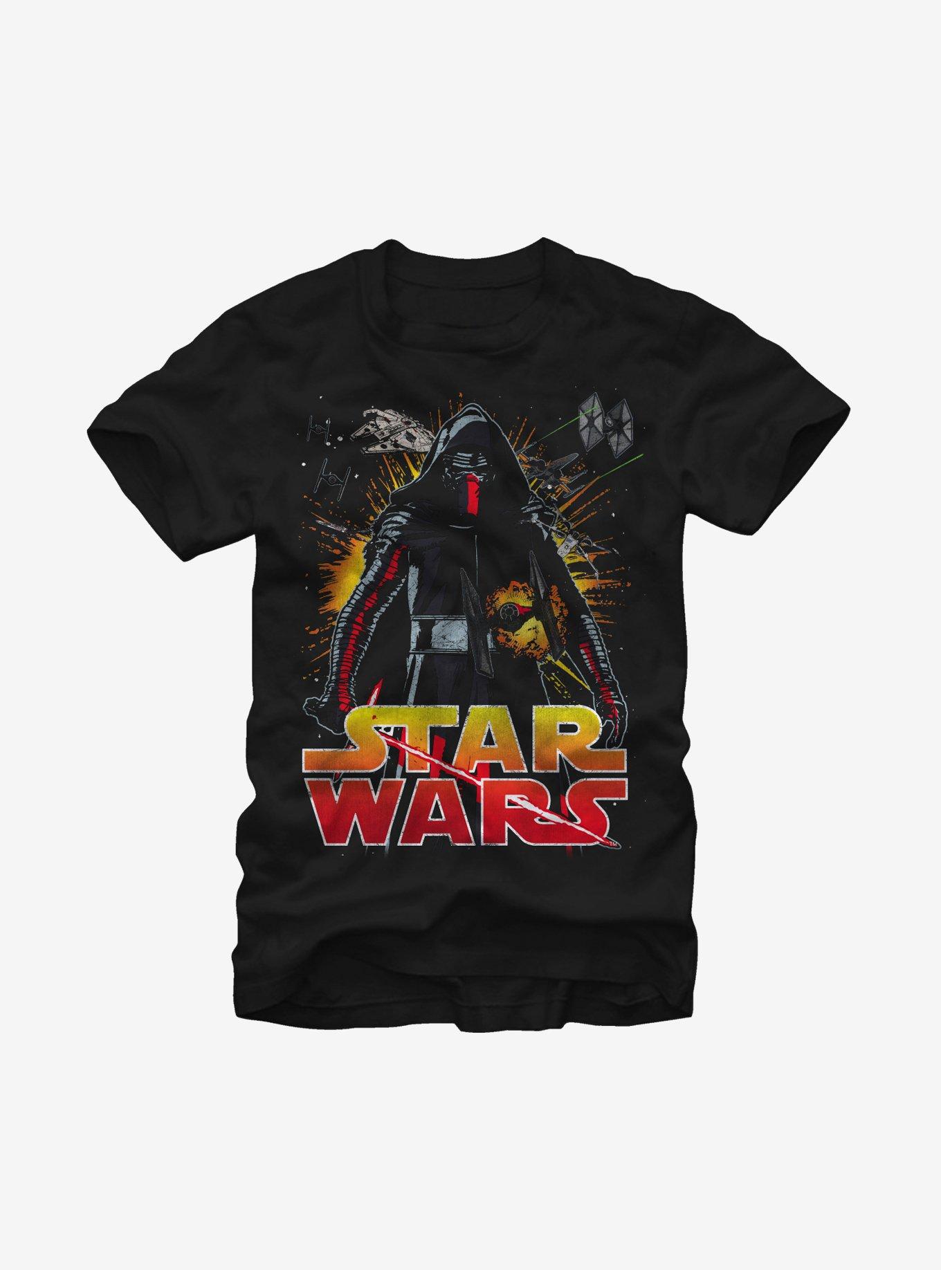 Star Wars Classic Kylo Ren TShirt BLACK Hot Topic