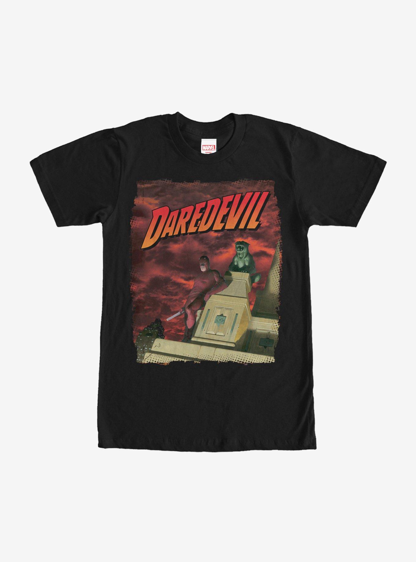 Marvel Daredevil Skyscraper T-Shirt, BLACK, hi-res