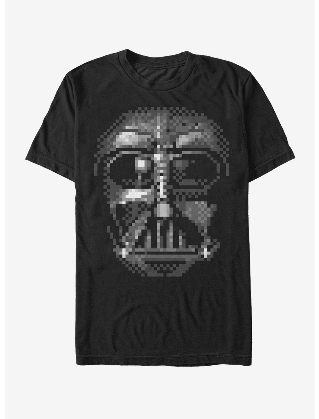 Star Wars Darth Vader Pixel Face T-Shirt, BLACK, hi-res