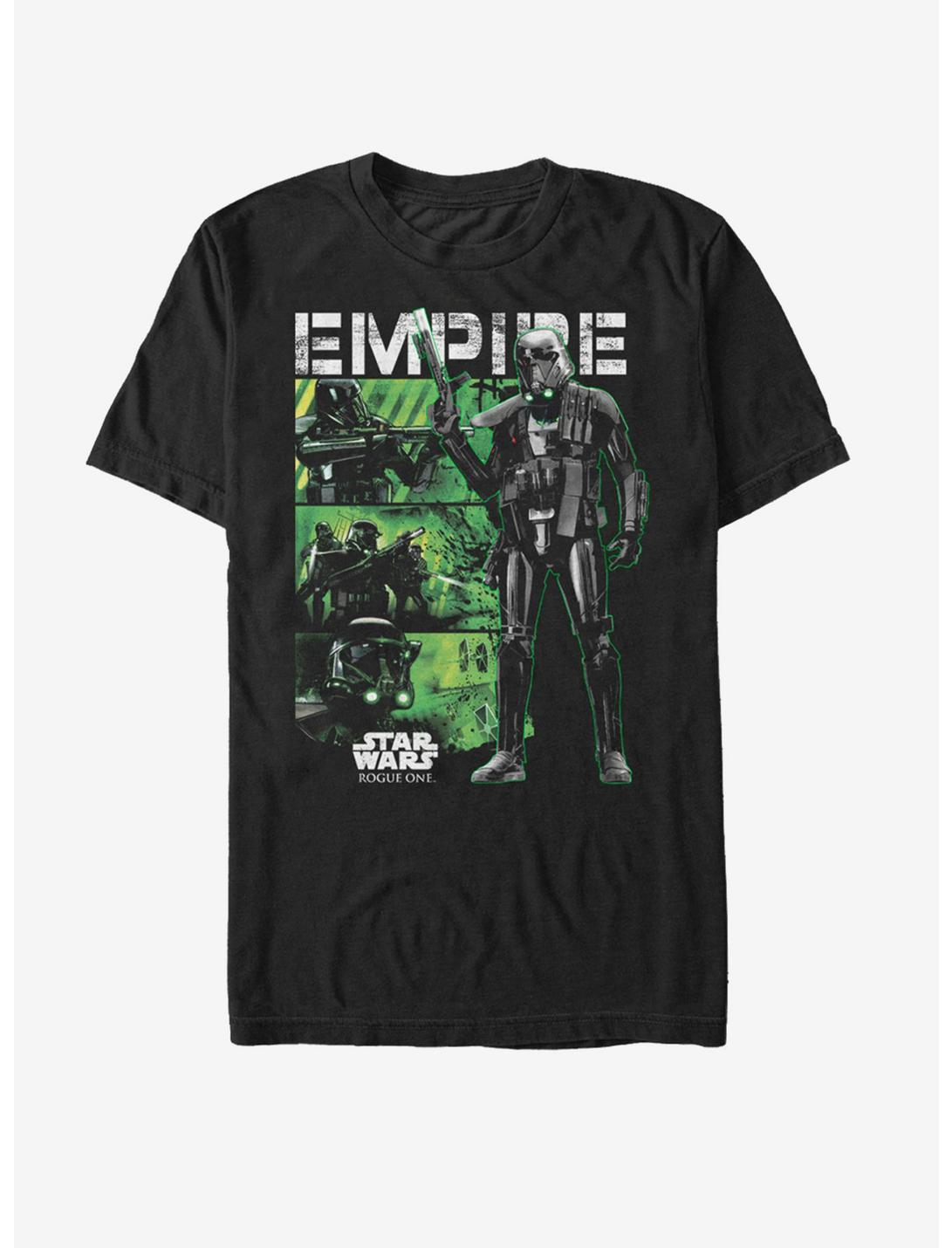 Star Wars Death Trooper Empire Panels T-Shirt, BLACK, hi-res