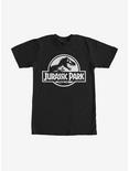 Plus Size Jurassic Park Dinosaur Logo T-Shirt, BLACK, hi-res
