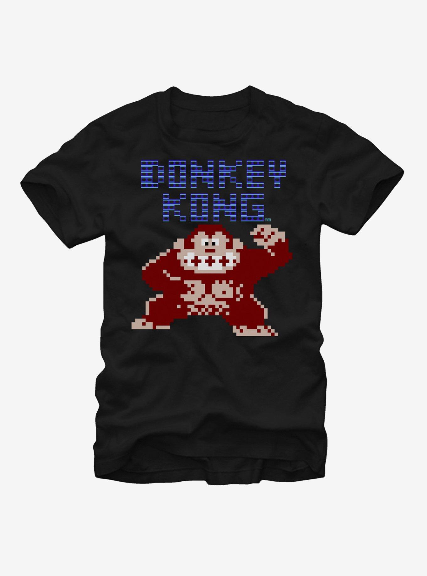 Nintendo Donkey Kong Arcade T-Shirt, BLACK, hi-res