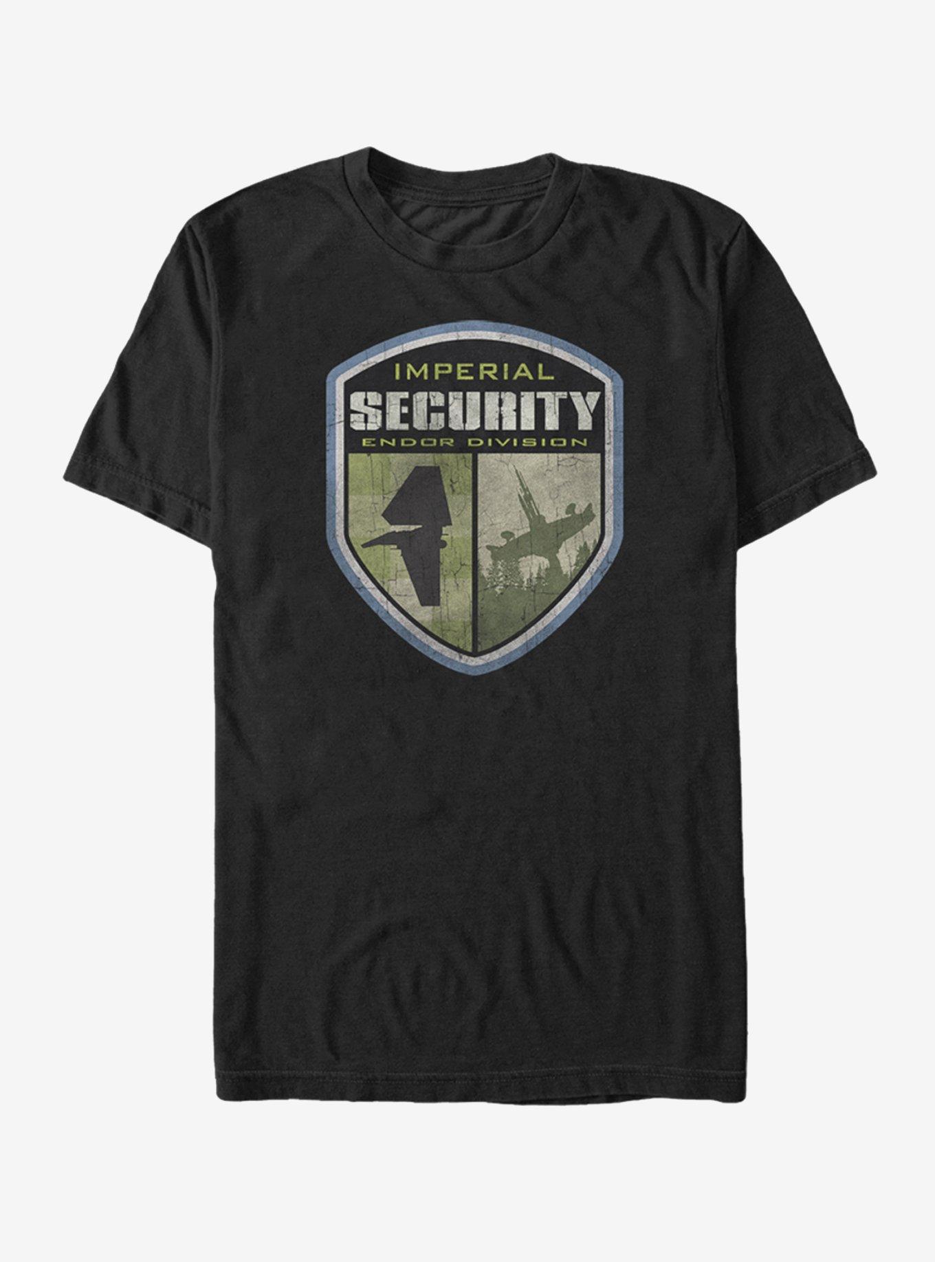 Star Wars Endor Imperial Security T-Shirt, BLACK, hi-res