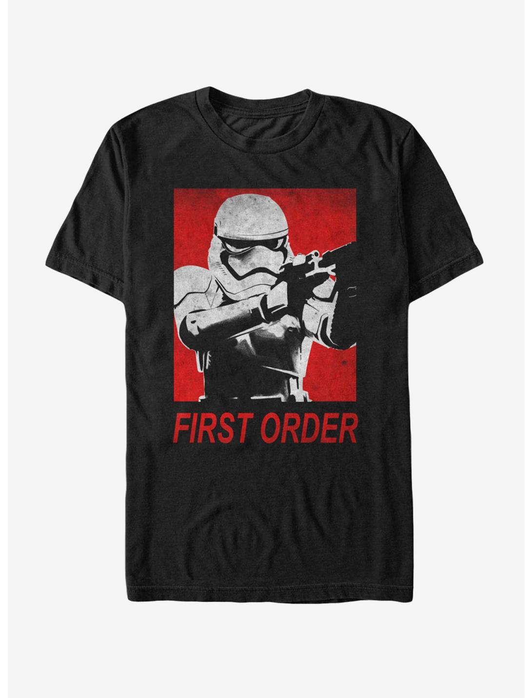 Star Wars First Order Stormtrooper Shoot T-Shirt, BLACK, hi-res