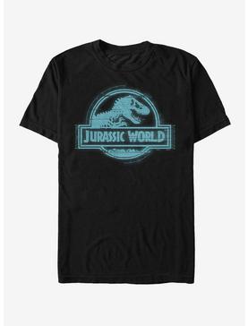 Jurassic World Glitch Logo T-Shirt, , hi-res