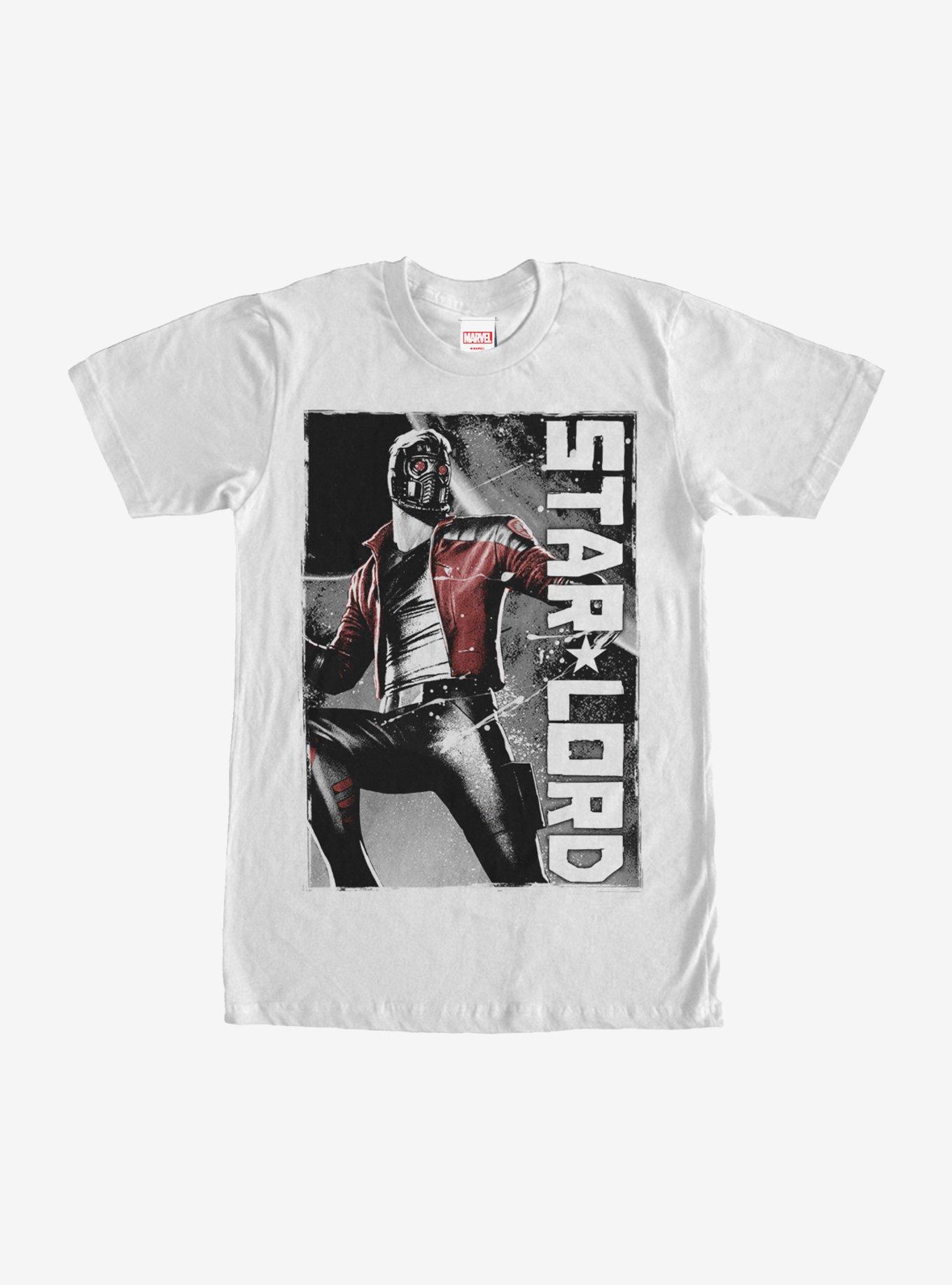 Marvel Guardians of the Galaxy Star Lord Spray Paint Print T-Shirt, , hi-res
