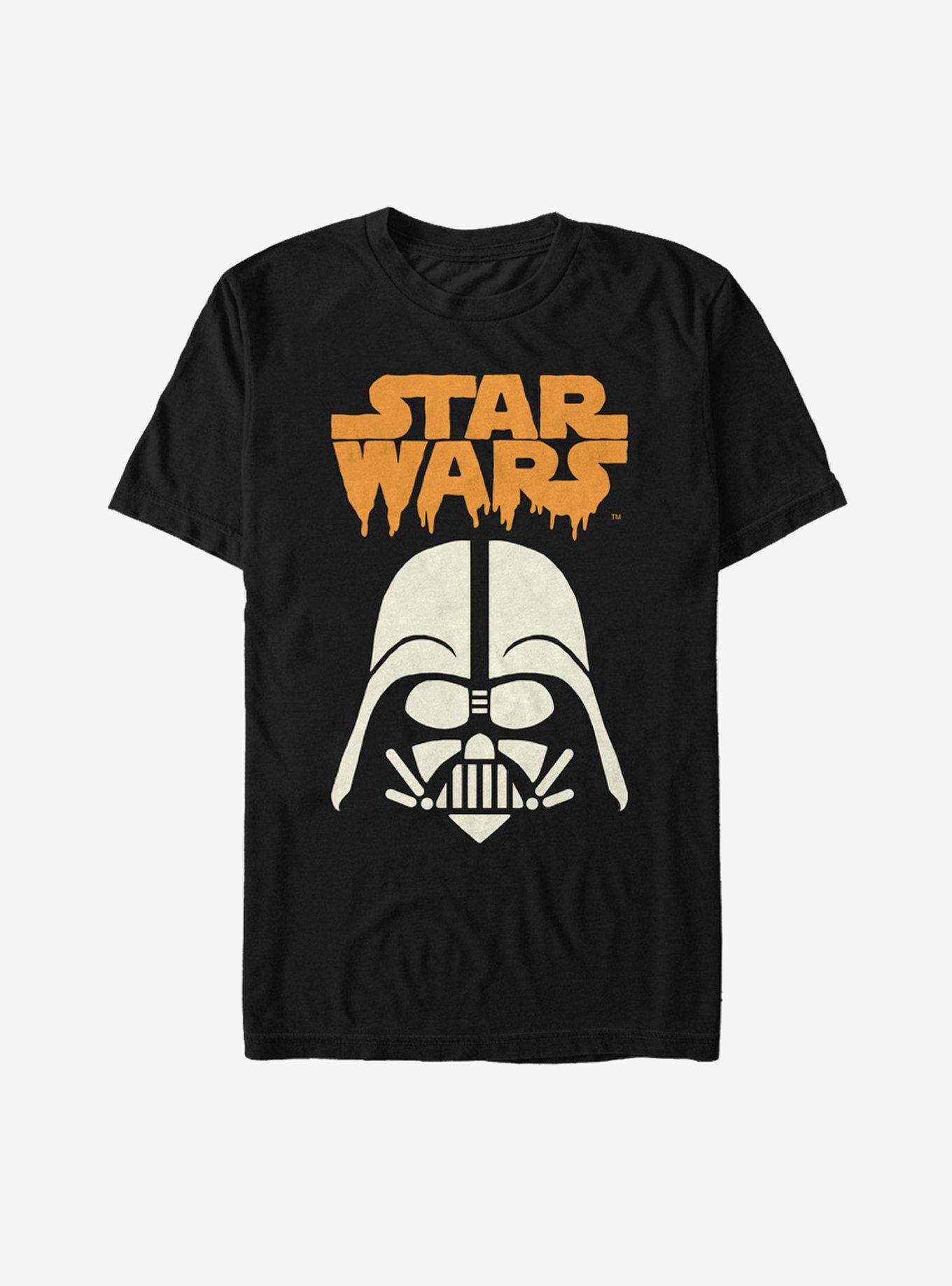 Star Wars Halloween Spooky Darth Vader Helmet T-Shirt, , hi-res