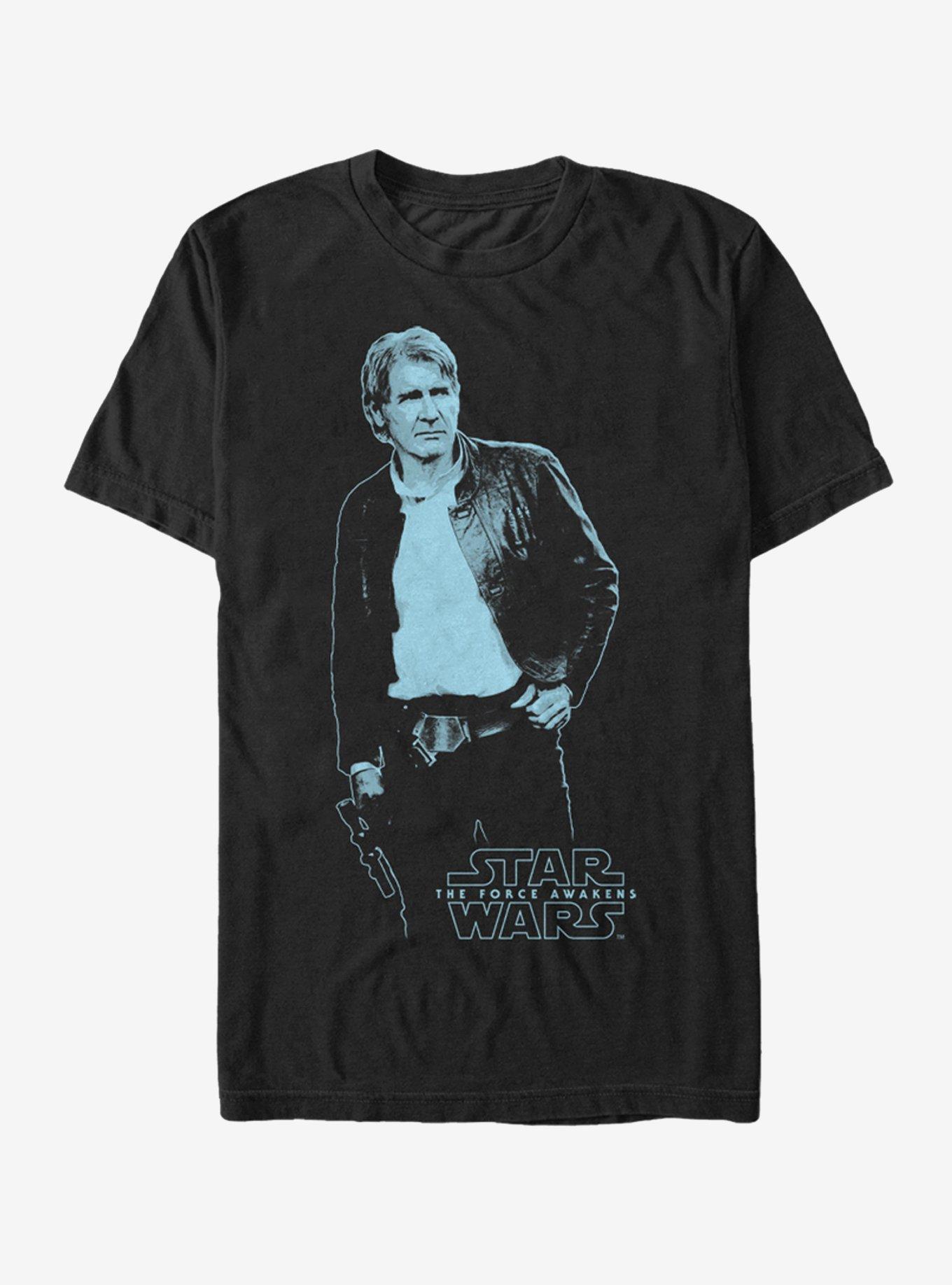 Star Wars Han Solo Stands T-Shirt, BLACK, hi-res