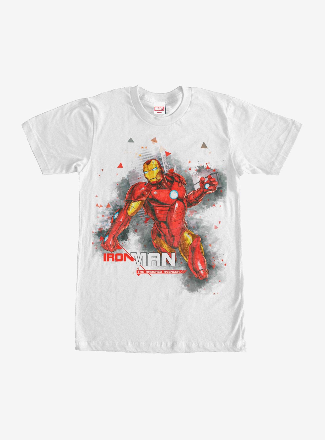 Marvel Iron Man Armored Avenger T-Shirt, WHITE, hi-res