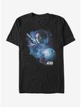 Star Wars Jyn Death Star Pyramid T-Shirt, BLACK, hi-res