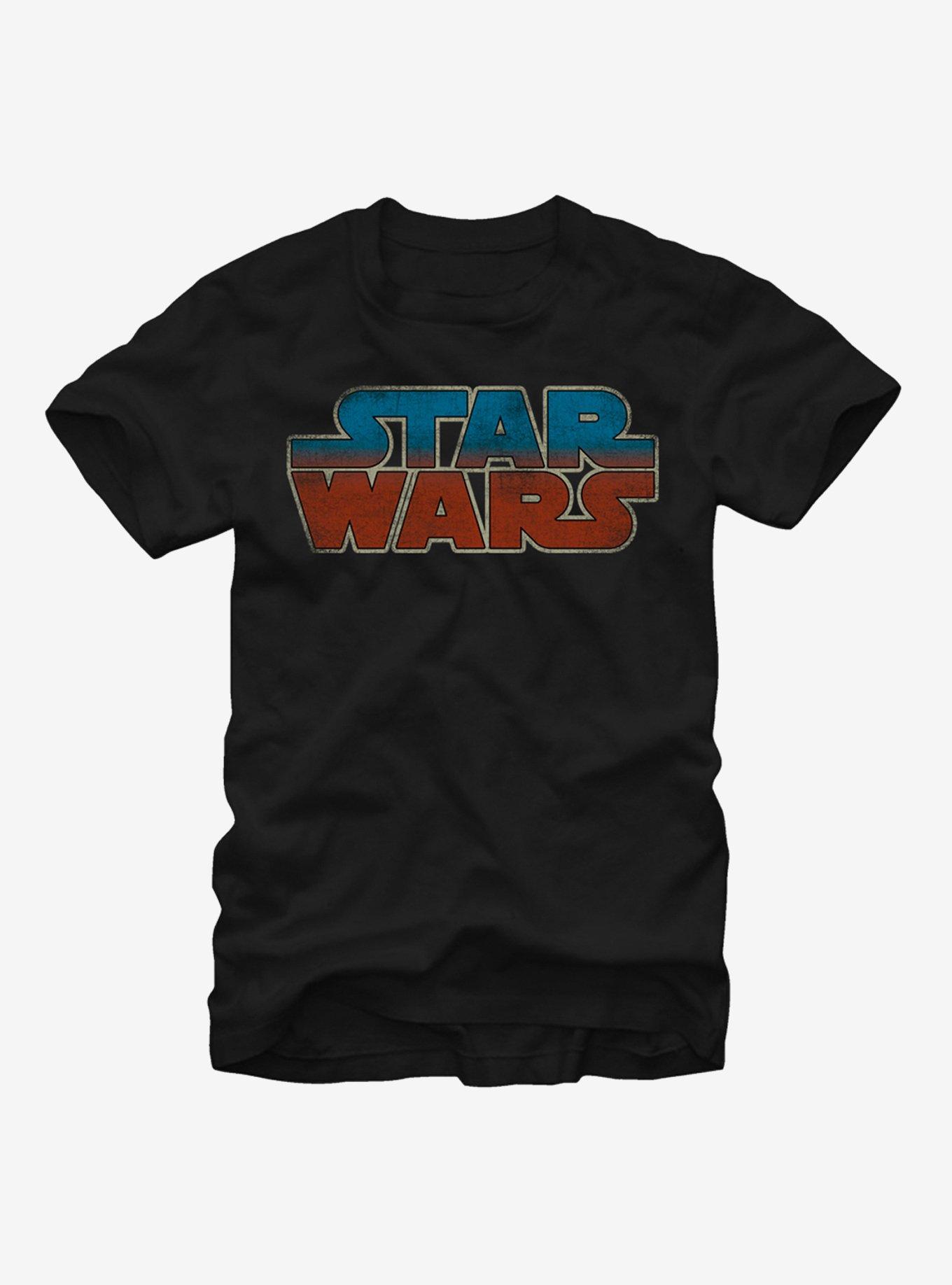 Star Wars Logo T-Shirt, BLACK, hi-res