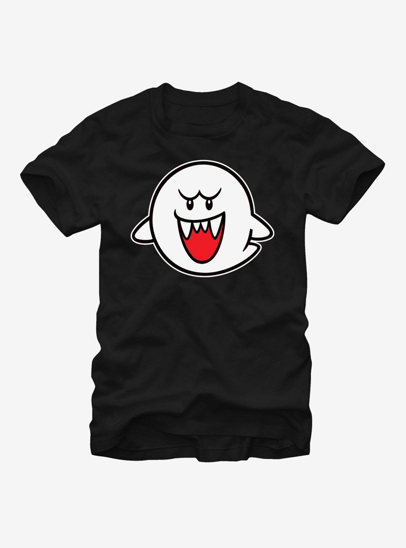 Nintendo Mario Boo Ghost T-Shirt, BLACK, hi-res