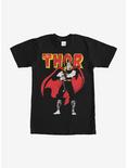 Marvel Mighty Thor Stoic Attitude T-Shirt, BLACK, hi-res