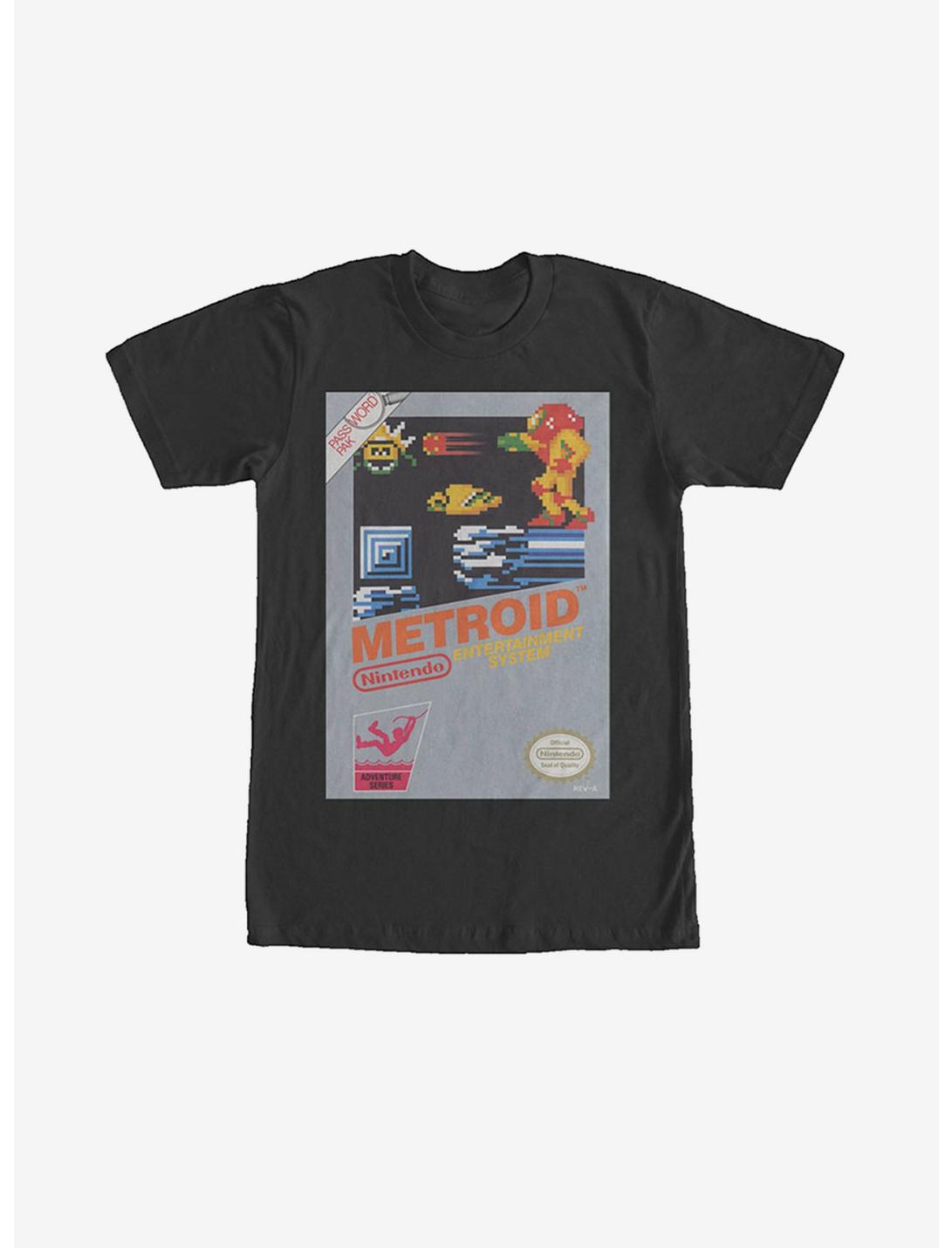 Nintendo NES Classic Metroid T-Shirt, BLACK, hi-res