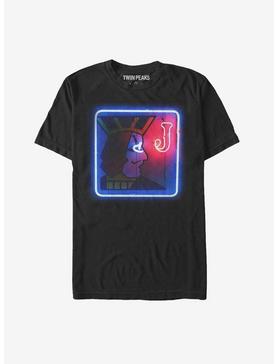 Twin Peaks One Eyed Jacks Neon Sign Print T-Shirt, , hi-res
