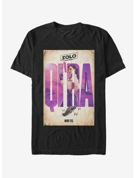 Star Wars Solo A Star Wars Story Qi'ra Name Poster T-Shirt, , hi-res