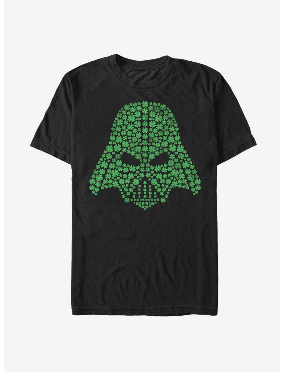 Star Wars Shamrock Darth Vader T-Shirt, BLACK, hi-res
