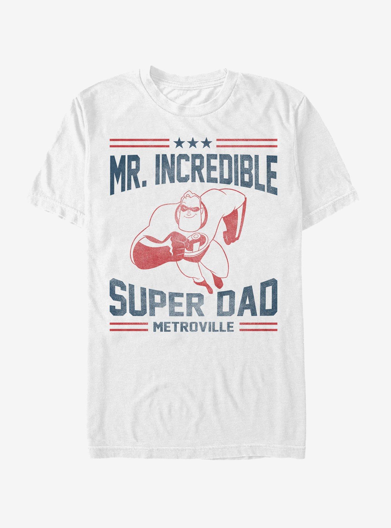 Disney Pixar The Incredibles Super Dad Metroville T-Shirt, , hi-res