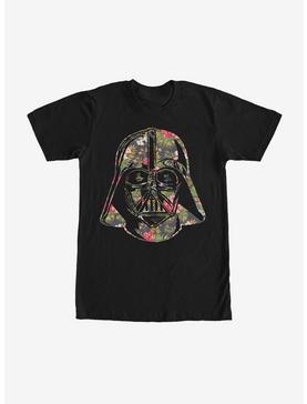 Star Wars Tropical Print Darth Vader Helmet T-Shirt, , hi-res