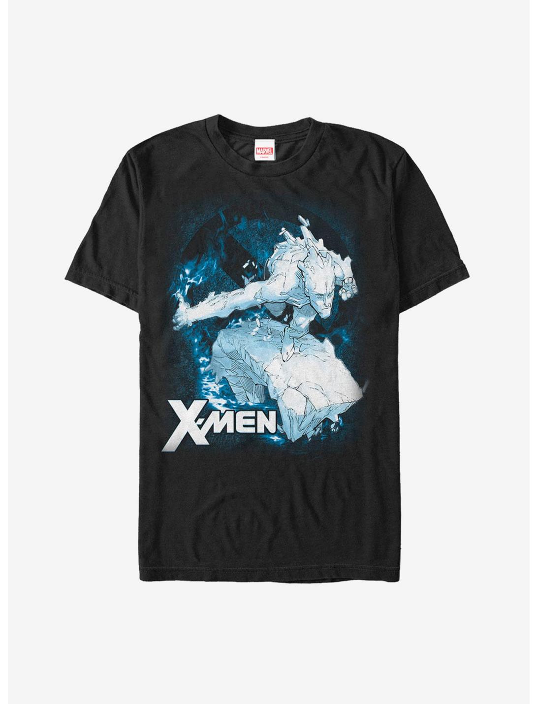 Marvel X-Men Classic Iceman T-Shirt, BLACK, hi-res