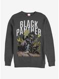 Marvel Black Panther Jungle Panther Army Sweatshirt, CHAR HTR, hi-res