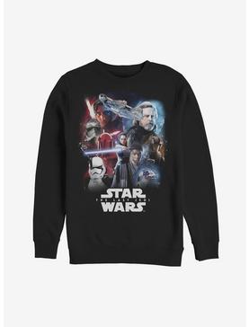 Star Wars: The Last Jedi Character Black Sweatshirt, , hi-res