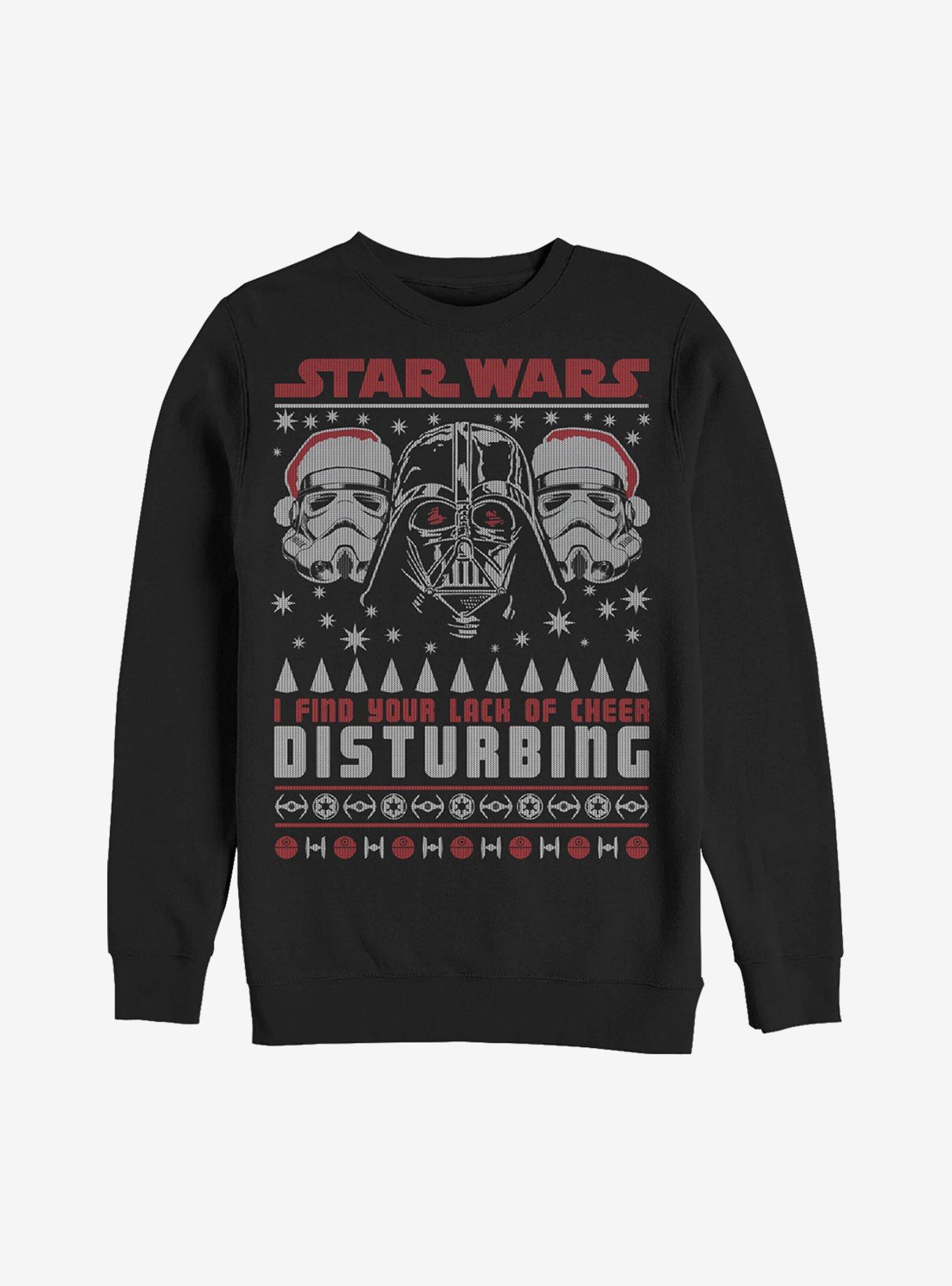 Star Wars Lack of Cheer Ugly Christmas Sweatshirt, , hi-res