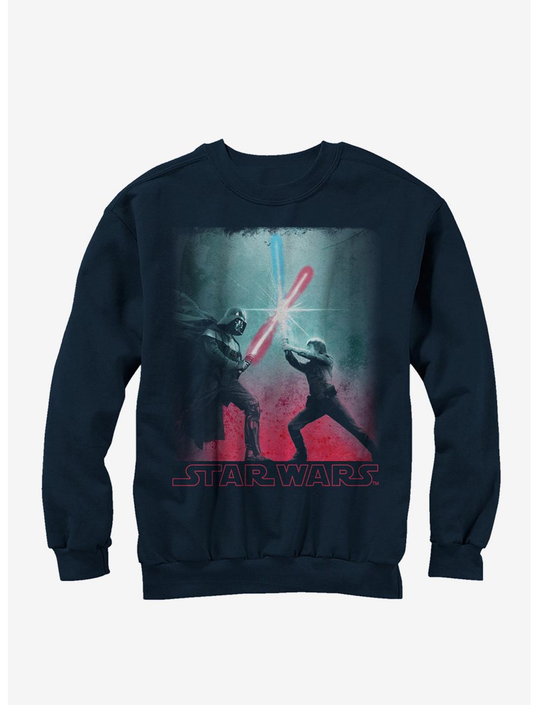 Star Wars Skywalker Duel Sweatshirt, NAVY, hi-res