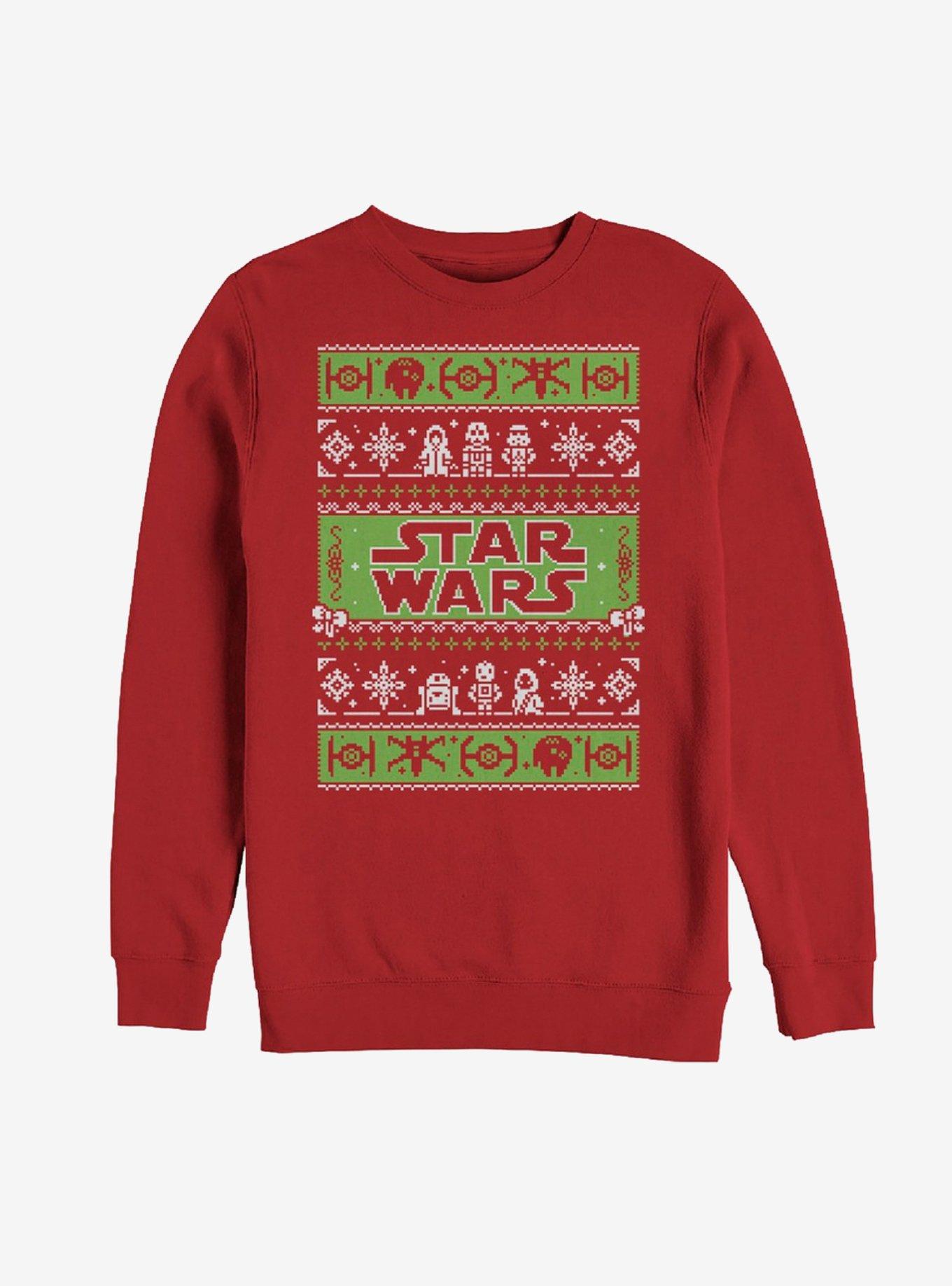 Star Wars Ugly Christmas Sweater Come to the Merry Side Sweatshirt, , hi-res