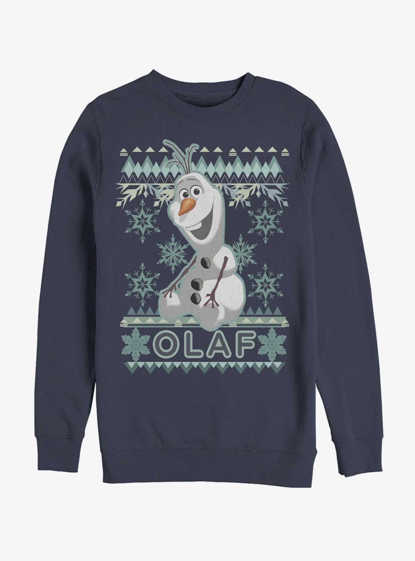 Frozen Ugly Christmas Sweater Olaf Sweatshirt, , hi-res