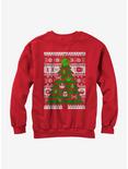 Star Wars Ugly Christmas Sweater Tree Girls Sweatshirt, RED, hi-res