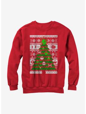 Star Wars Ugly Christmas Sweater Tree Girls Sweatshirt, , hi-res