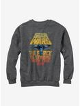 Star Wars X-Wing Force is Strong With This One Sweatshirt, CHAR HTR, hi-res