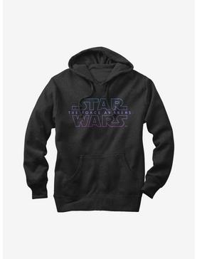 Star Wars Episode VII The Force Awakens Starry Logo Hoodie, , hi-res