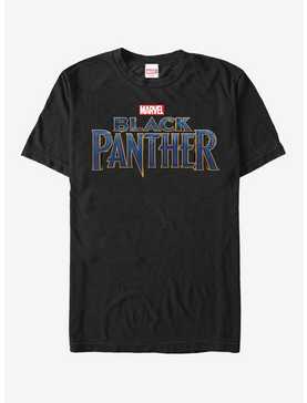 Marvel Black Panther 2018 Text Logo T-Shirt, , hi-res