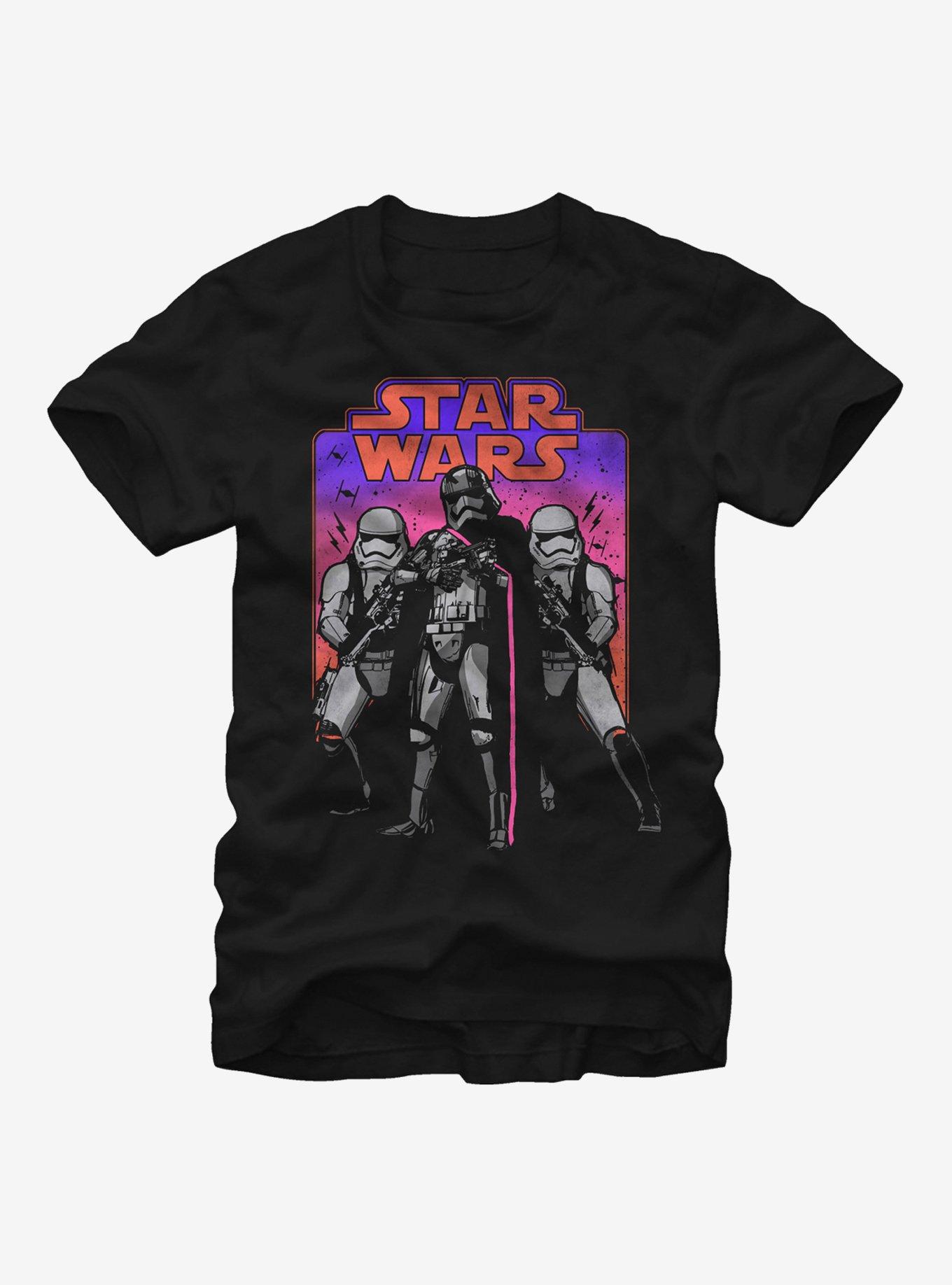 Star Wars Captain Phasma Throwback T-Shirt, BLACK, hi-res