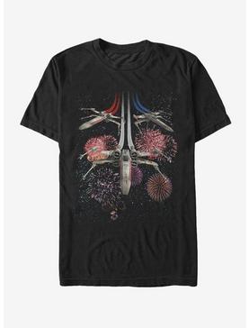 Star Wars Fourth of July X-Wing Fireworks T-Shirt, , hi-res
