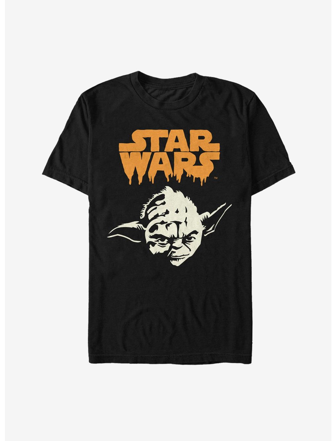 Star Wars Halloween Spooky Yoda T-Shirt, BLACK, hi-res