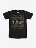 Plus Size Marvel Loki Ugly Christmas Sweater T-Shirt, BLACK, hi-res