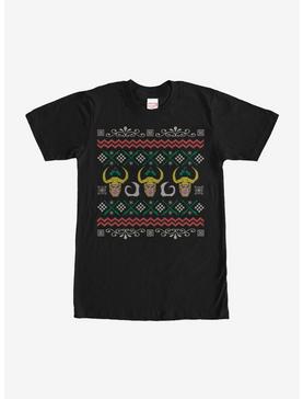 Plus Size Marvel Loki Ugly Christmas Sweater T-Shirt, , hi-res